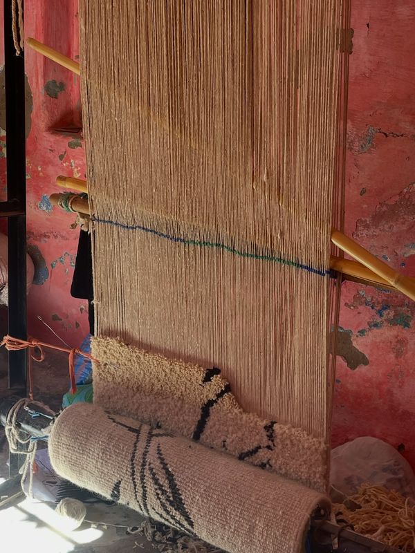 Métier vertical dans l'atelier